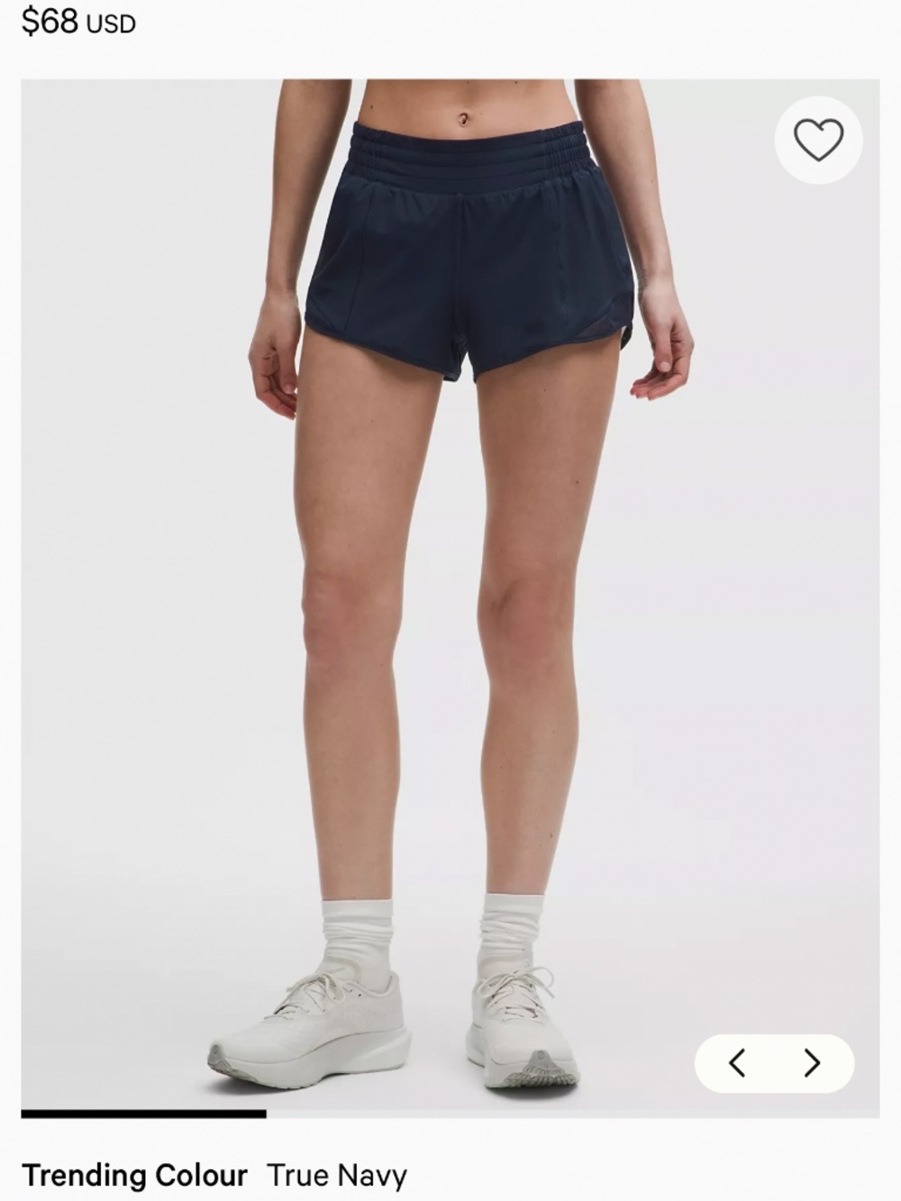 Lululemon Hotty Hots, True Navy